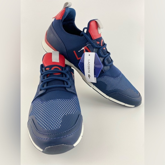 Lacoste Men's Menerva Elite 120 CMA Textile/Synthetic Sneakers, US Size 10 - Picture 15 of 15